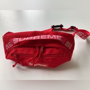 Supreme Red SS18 Field Waistbag